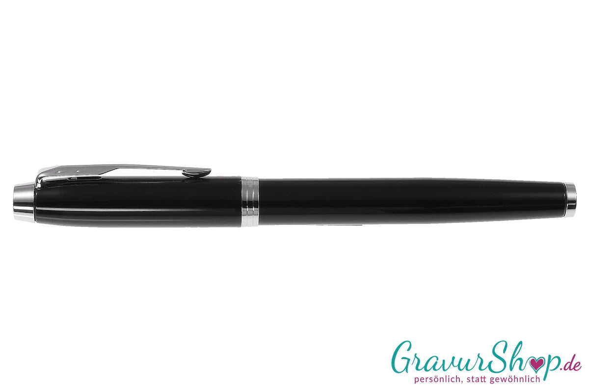 Parker Tintenroller IM Black Lacquer C.C. personalisierbar