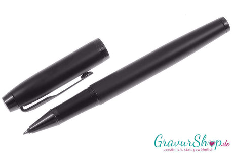 Parker IM Schreibset Tintenroller Chromatique Schwarz mit Gravur