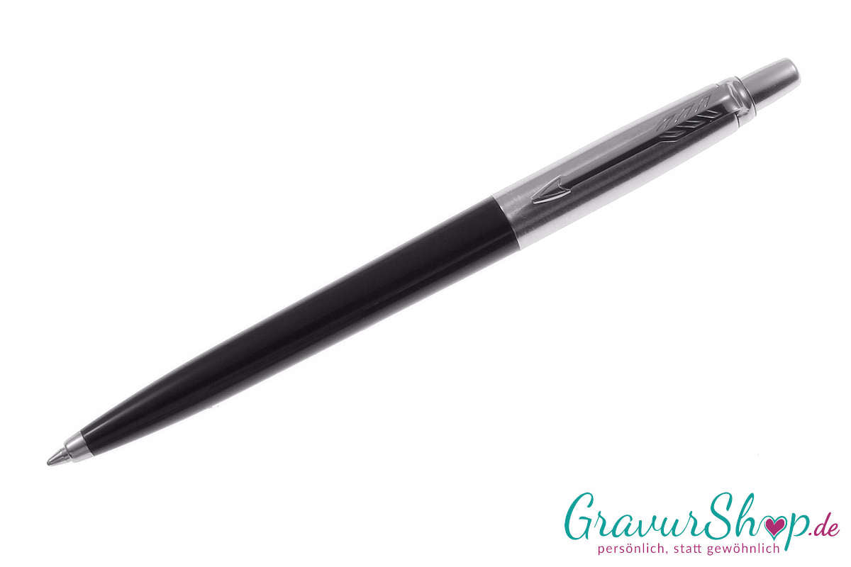 PARKER Kugelschreiber Jotter Schwarz mit Gravur Bild 2