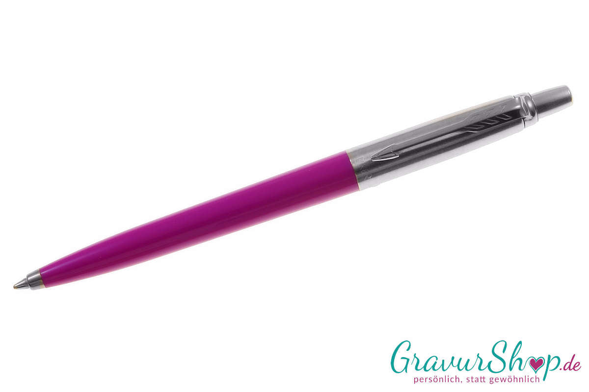 PARKER Kugelschreiber Jotter Original Magenta mit Gravur Bild 2