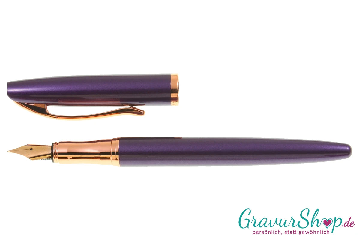 Pelikan Jazz Noble Füller Viola mit Gravur