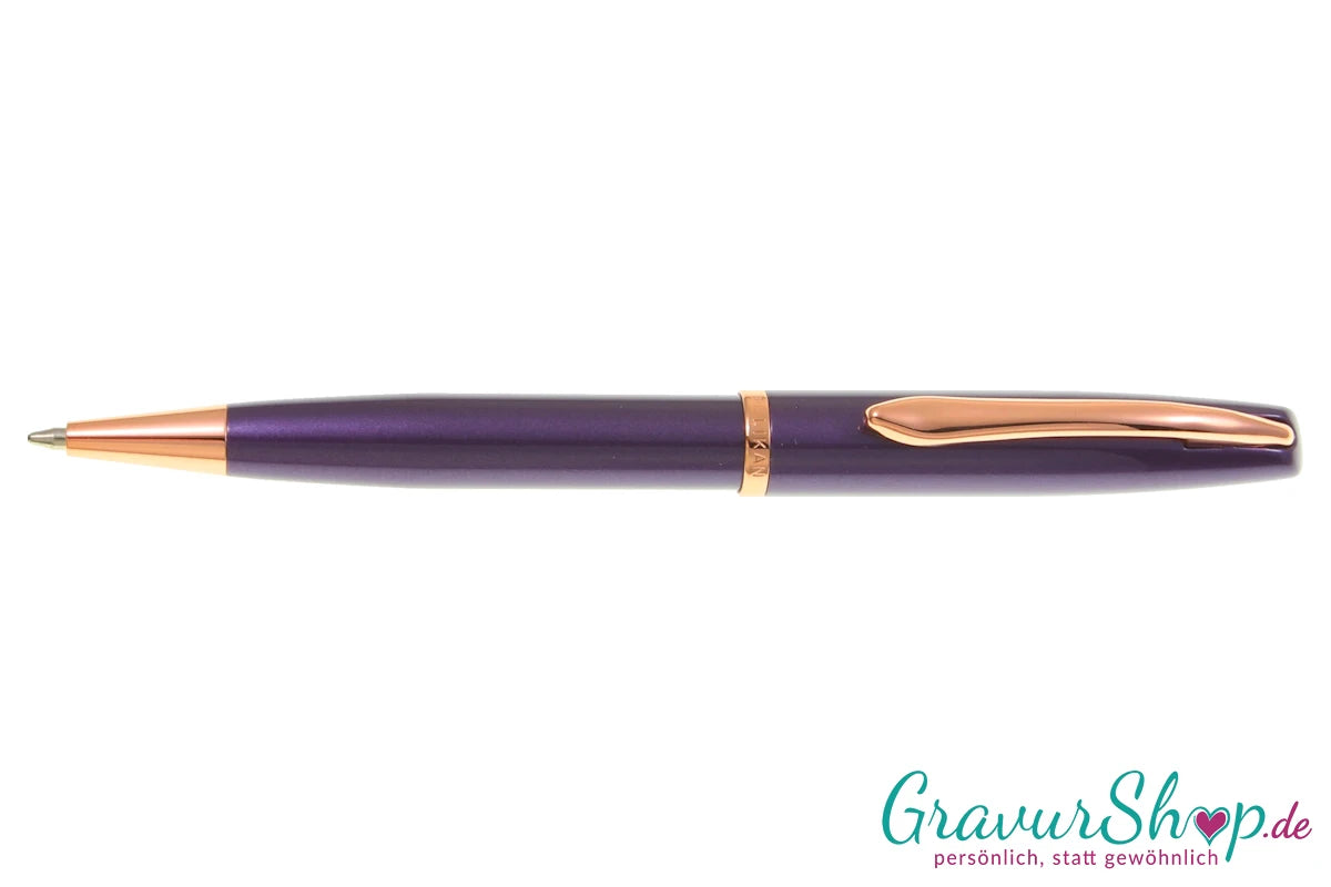 Pelikan Jazz Noble Kugelschreiber Viola mit Gravur
