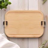 Personalisierte Lunchbox "Bambus" | Selbst gestalten und designen | Name, Text, Motive frei wählbar