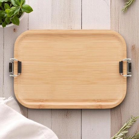 Personalisierte Lunchbox "Bambus" | Selbst gestalten und designen | Name, Text, Motive frei wählbar