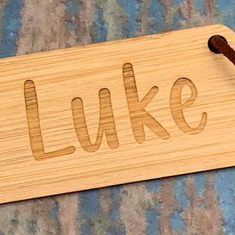 Lesezeichen Bambus | Einschulung Schulmotive & Name personalisiert