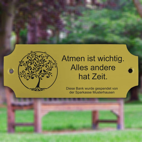 Schild für Bank | Model Nr. 26