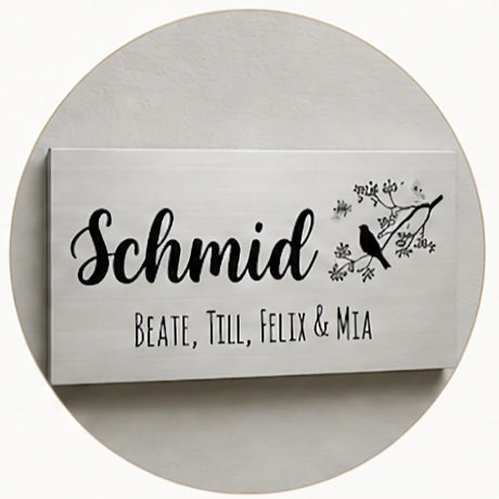 Schild Aluminium - Gravurshop