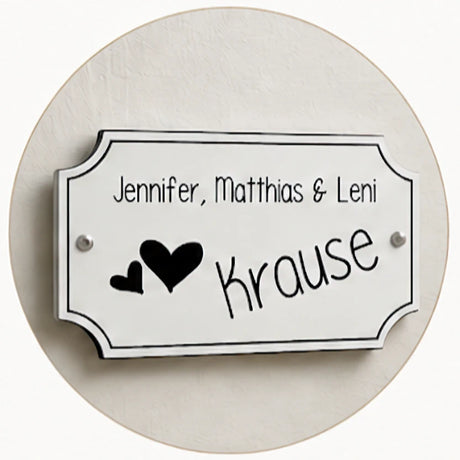 Schild Kunststoff - Gravurshop
