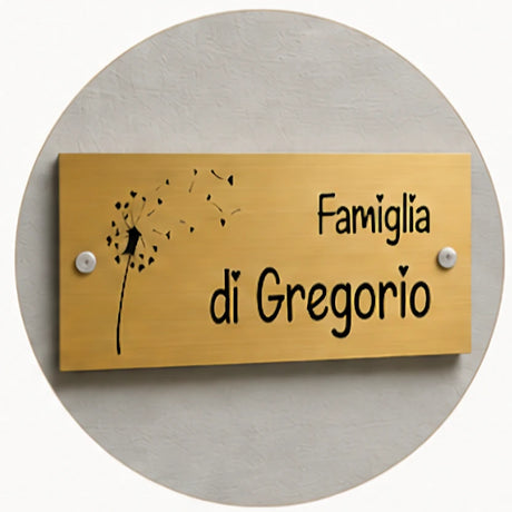 Schild Messing - Gravurshop