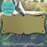 Wedding Sign 04 * Brass