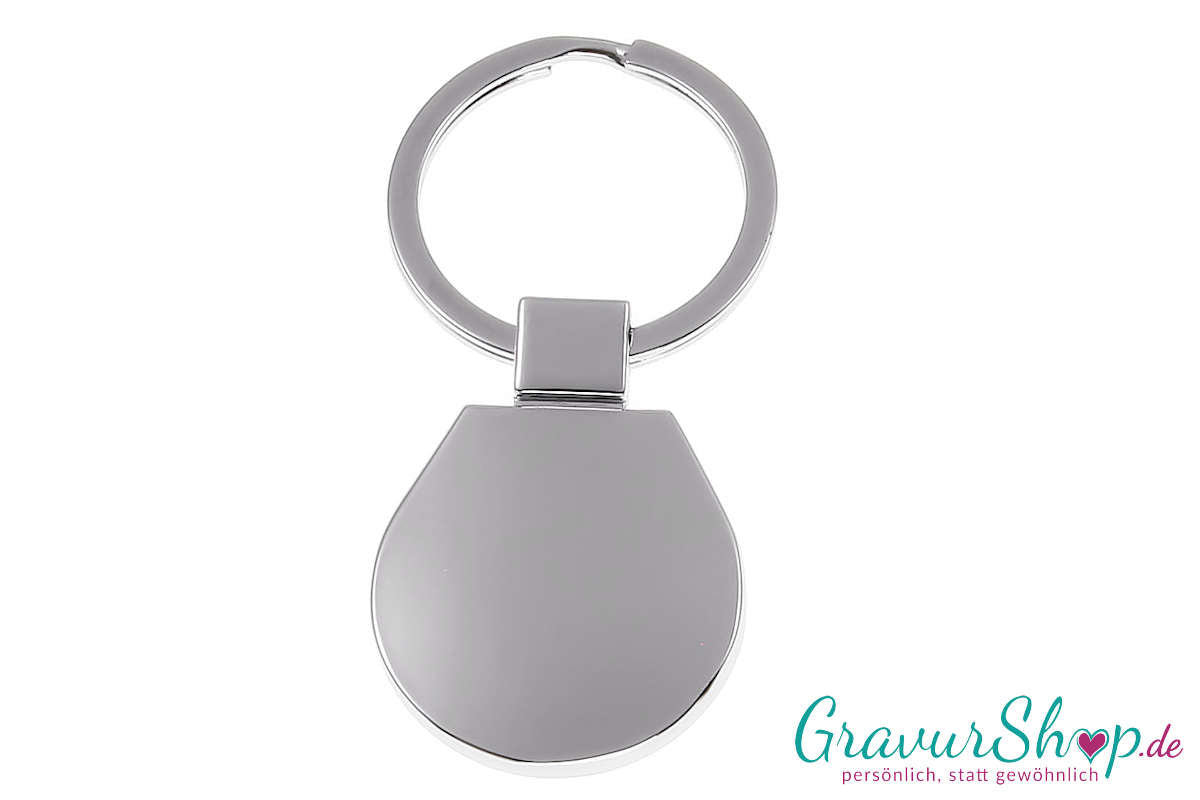 Schlüsselanhänger 09 mit Gravur Rückseite
