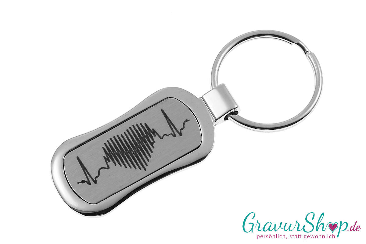 Schlüsselanhänger 21 mit Lasergravur