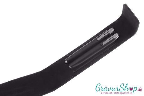 Schreibgeräte Etui für 2 Schreibgeräte Leder