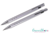 Schreibset 26 mit Gravur Silber
