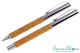 Schreibset 08 mit Gravur Kork