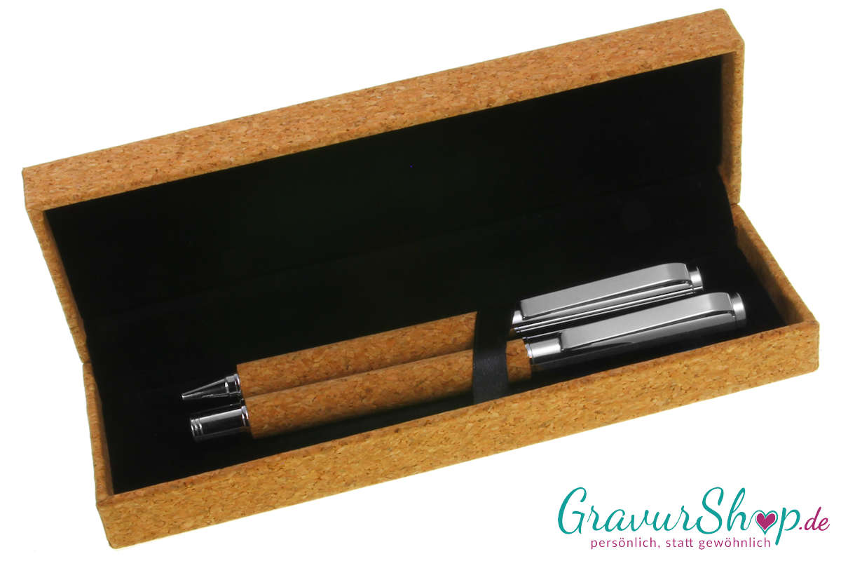 Schreibset 08 mit Gravur im Etui