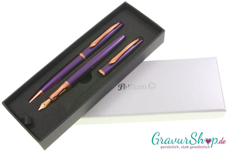 Pelikan SET Jazz Noble Elegance Viola gravierbar