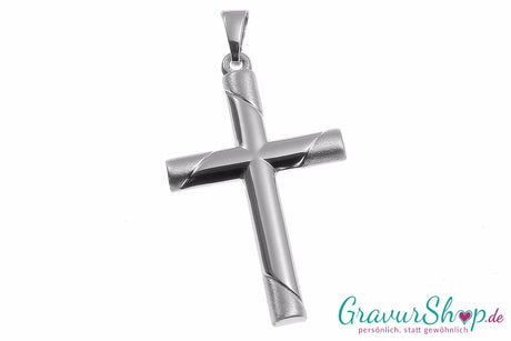 925/000 Silber Kreuz 06 mit Gravur