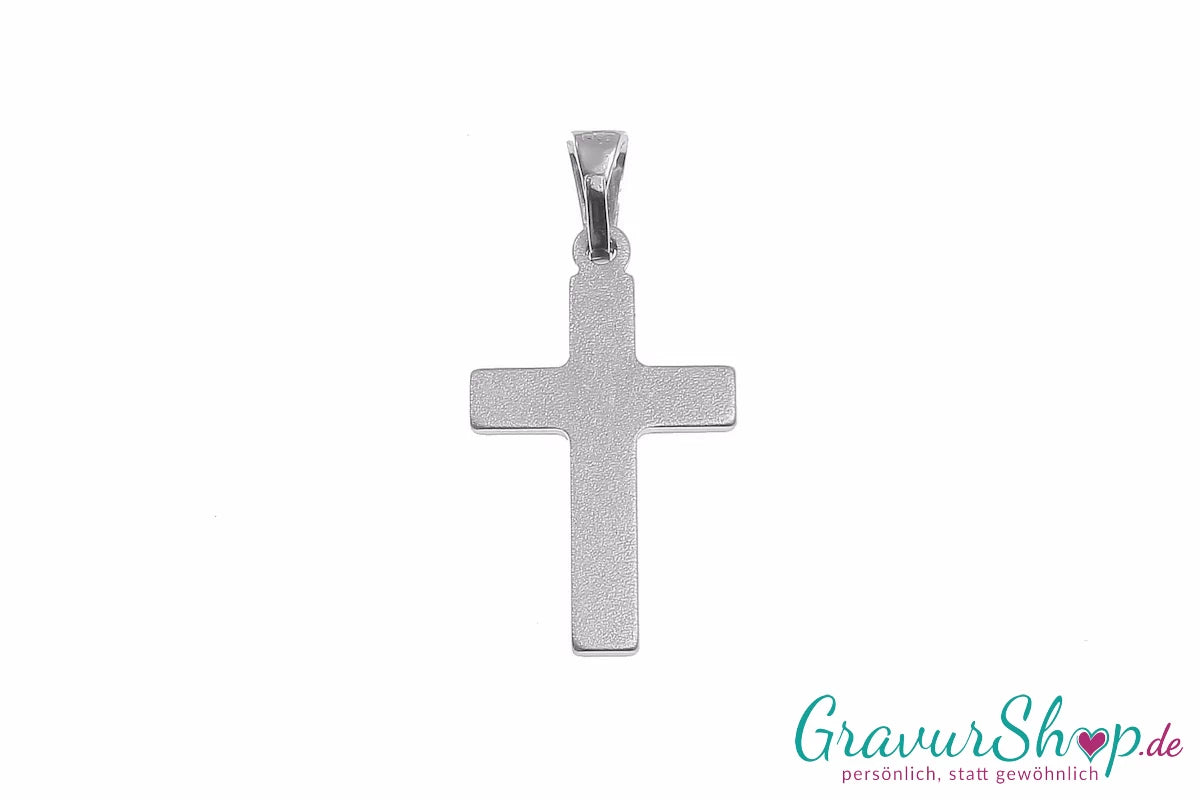 925/000 Silber Kreuz 08 Rückseite