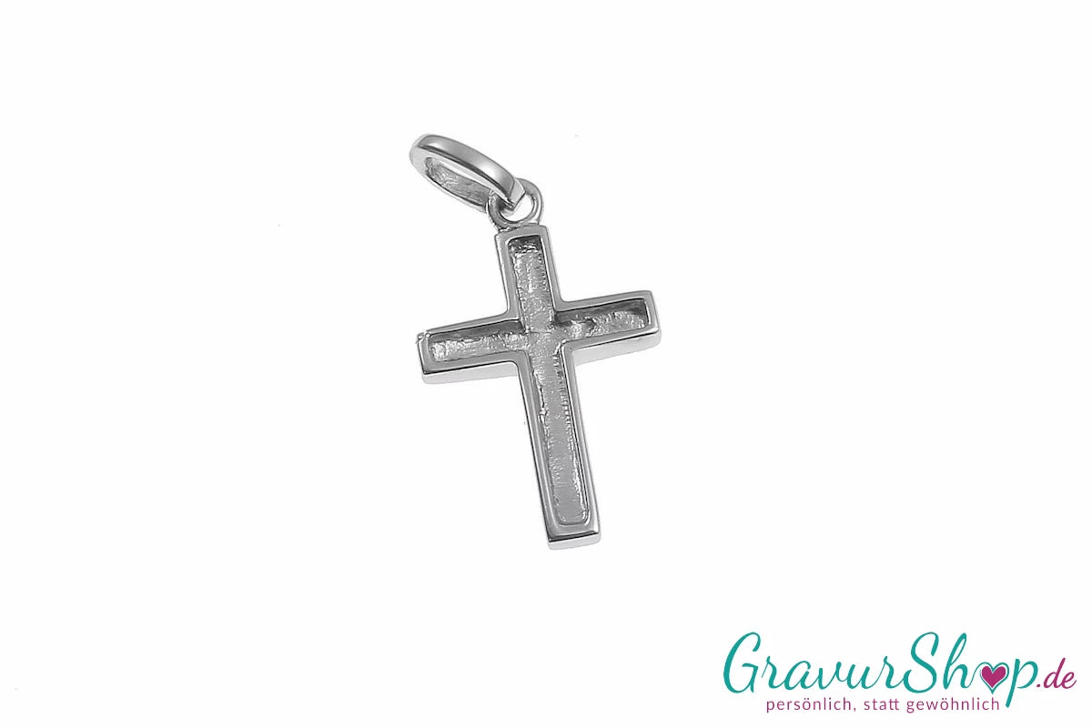 925/000 Silber Kreuz 09 Rückseite