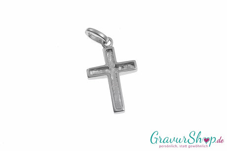 925/000 Silber Kreuz 09 Rückseite