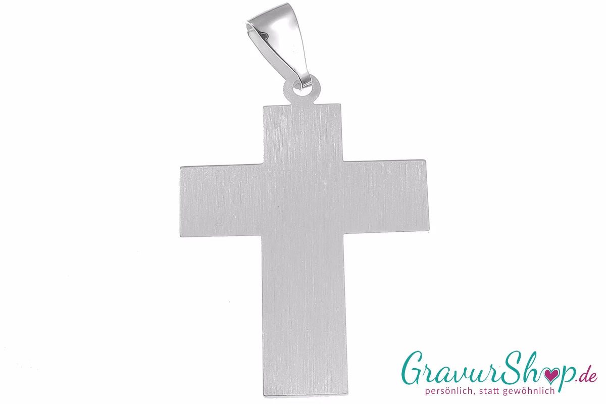 925er Silber Kreuz *Vater unser* Rückseite