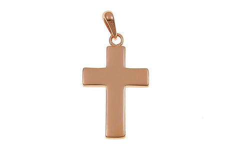 925er Silber Kreuz rosegold 03 Rückseite
