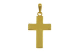 925er Silber Kreuz vergoldet 03 Rückseite