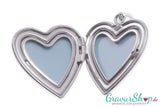 Silber Medaillon 17 mit Gravur