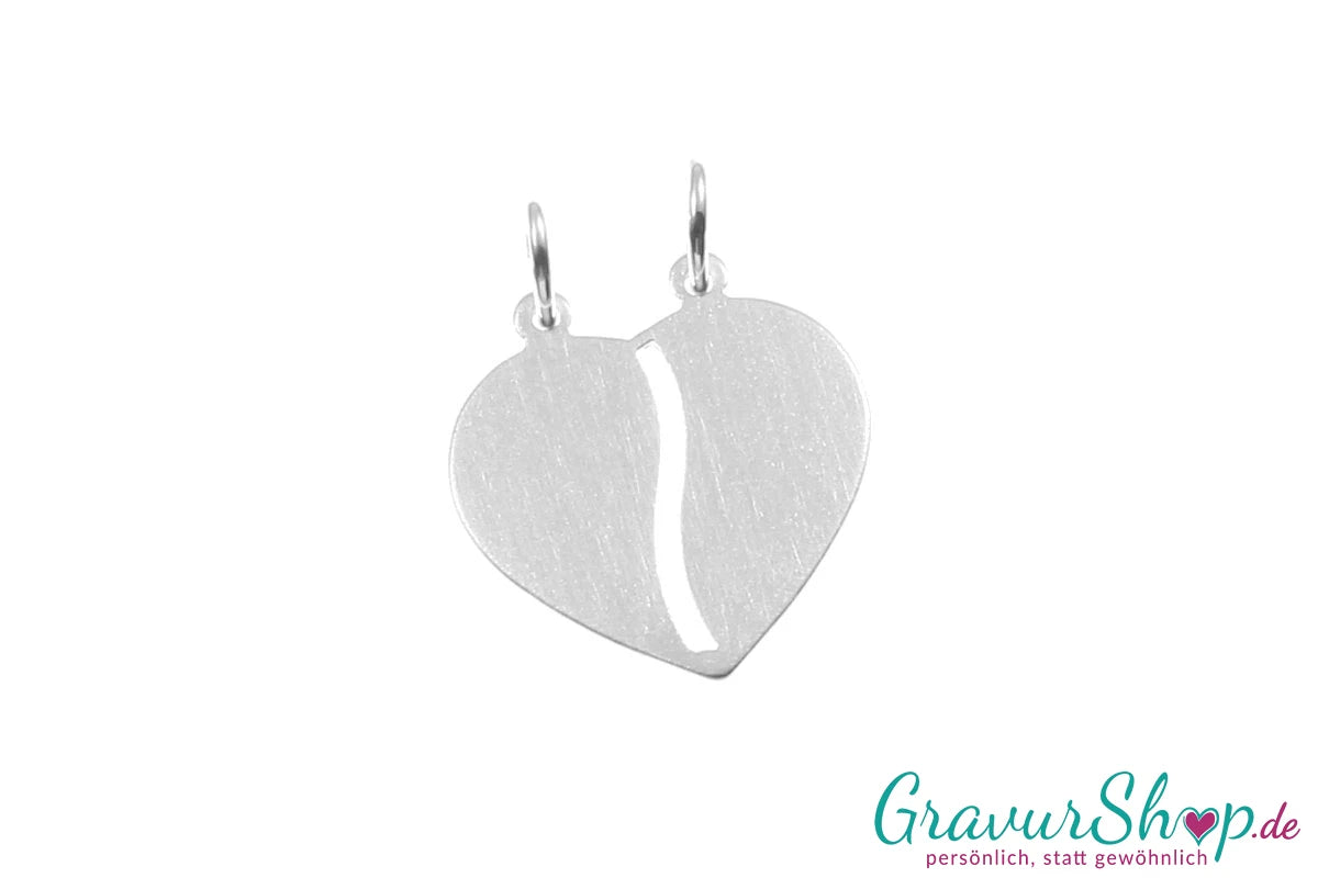 925/000 Silber-Partner-Anhänger personalisieren