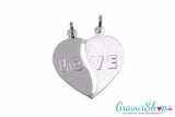 925er Silber-Partneranhänger " LOVE "
