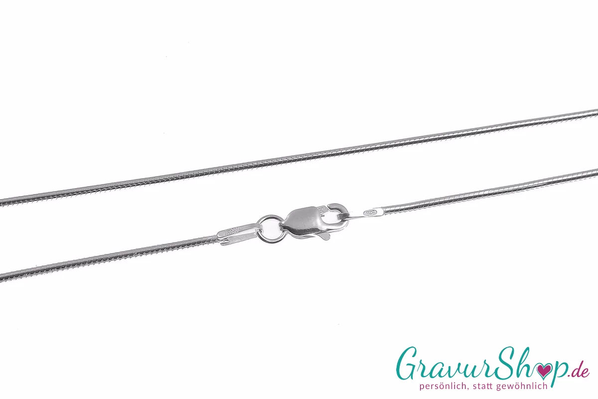 925er Silber Schlangenkette 1,2 mm