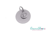 Silberanhänger 32 mit Gravur