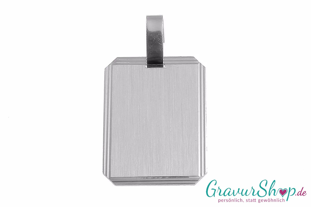 925/000 Silberanhänger mit Gravur
