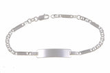 ID Silberarmband 16-18 cm mit Gravur