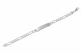 Elegantes Silberarmband 20 cm inkl. Gravur