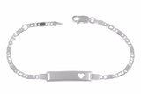 Damen Silberarmband personalisierbar 16-18 cm