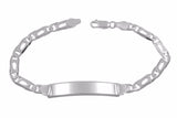 Herren Silberarmband 20 cm inkl. Gravur