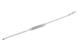 925er Silberarmband Damen 18 cm inkl. Gravur