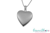 Silber Medaillon mit Gravur 02