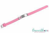 Notfallarmband 08 rosa personalisieren