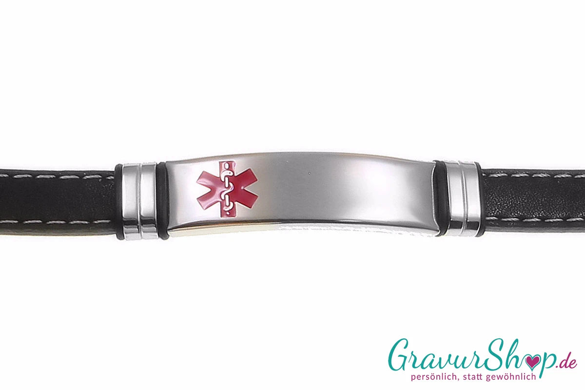 Notfallarmband 18 gravierbar