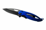 Taschenmesser 02 Blau mit Gravur