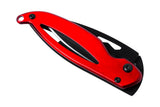 Taschenmesser 02 Rot mit Gravur