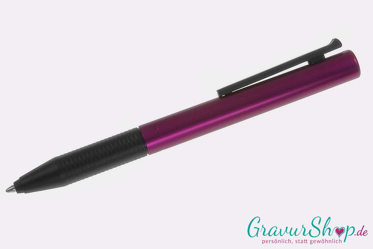 Lamy Tipo Rollerball black purple mit Wunschgravur