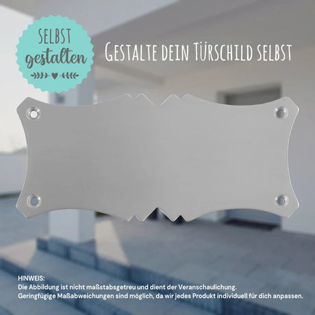 Aluminium mit Personalisierter Gravur - Gravurshop