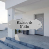 Edelstahlschild 31