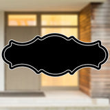 Selbstklebendes Türschild aus Kunststoff mit Gravur | 6 Farben - 5 Größen | Model R
