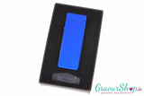 USB X Lichtbogen-Feuerzeug Blau in Geschenkbox
