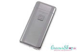 USB Lichtbogen Feuerzeug mit Gravur 06 Silber